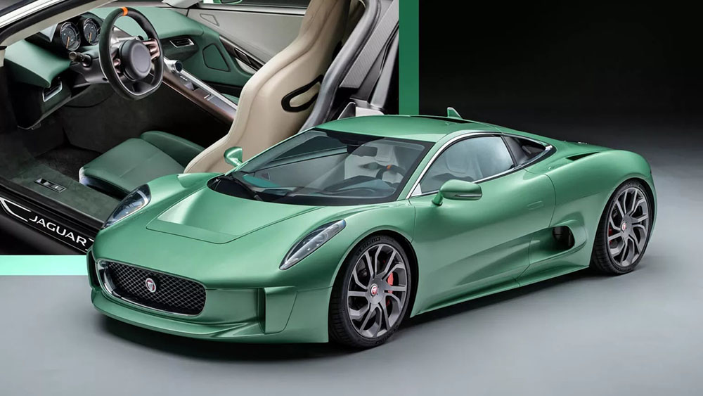 Jaguar C-X75 bước ra khỏi concept trở thành siêu xe đường phố. Ảnh: Callum