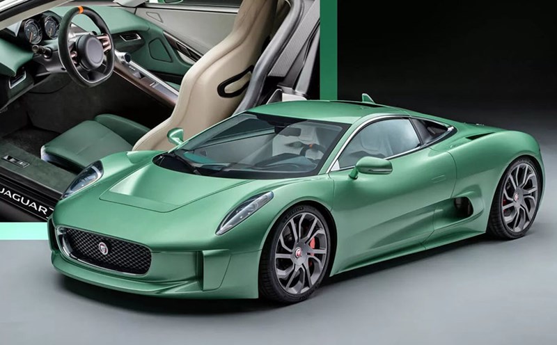 Jaguar C-X75 steps out of concept to become street supercar. Photo: Callum