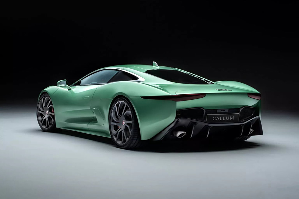 Ngoai hinh xe Jaguar C-X75. Anh: Callum