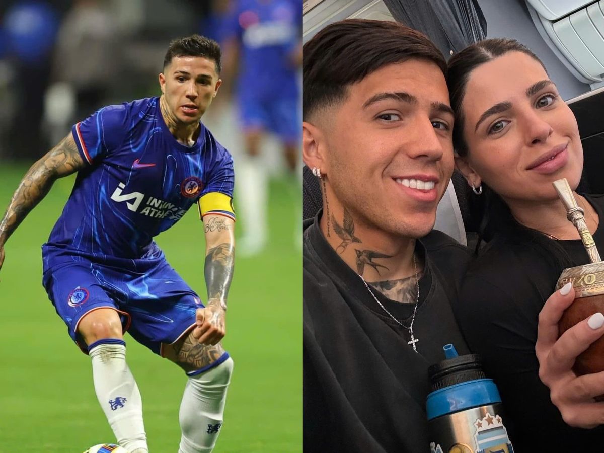 Midfielder Enzo Fernandez (Chelsea) broke up with his girlfriend of 6 years. Photo: Instagram