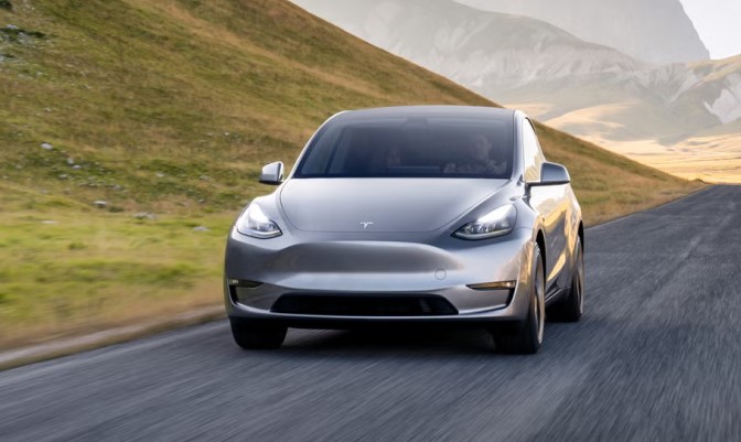 SUV dien Tesla Model Y. Anh: Tesla