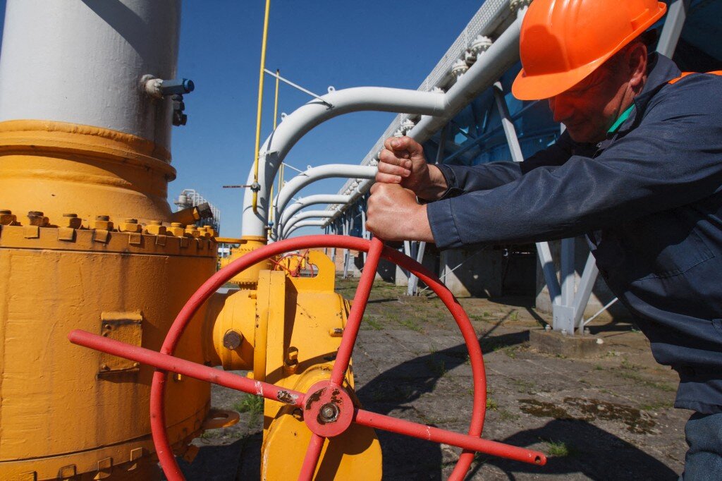 The agreement to transit Russian gas through Ukraine is expected to expire at the end of this year. Photo: AFP