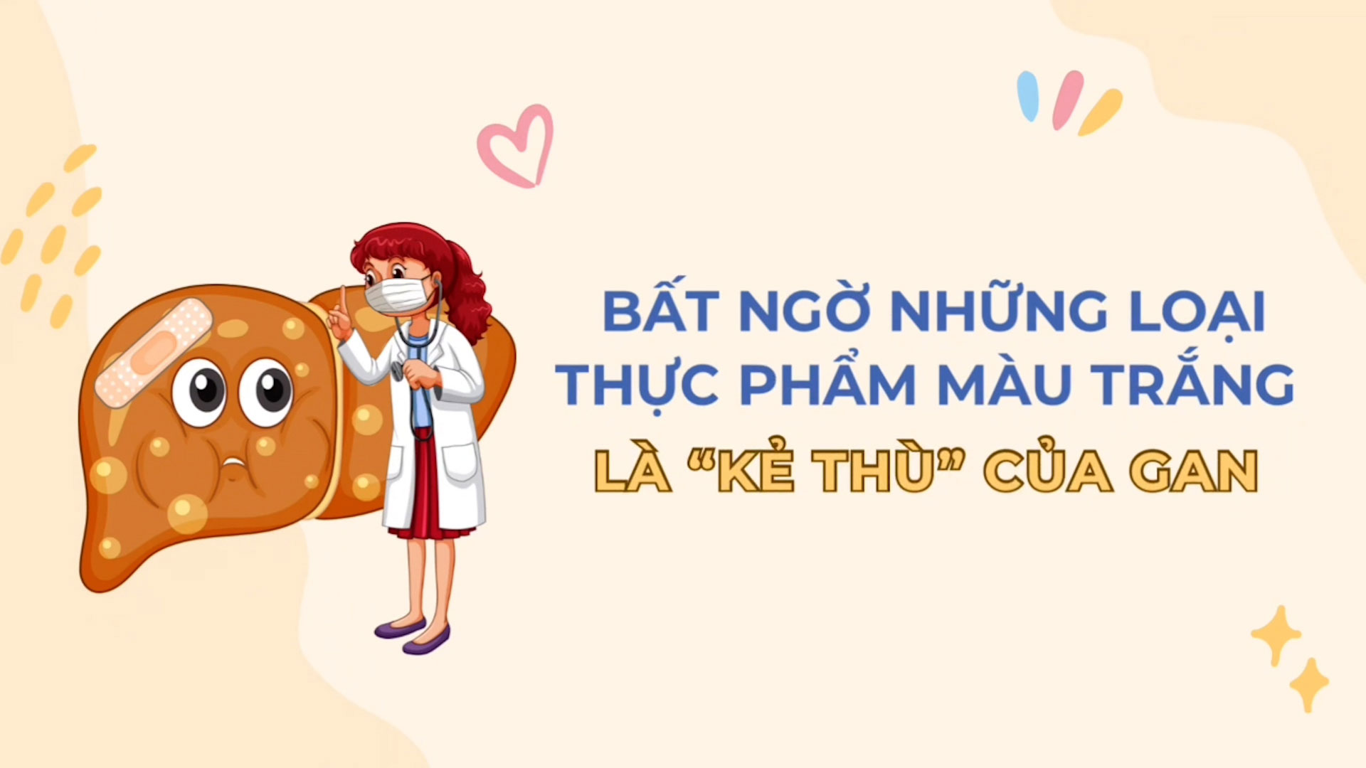 Surprisingly, white foods are the "enemies" of the liver