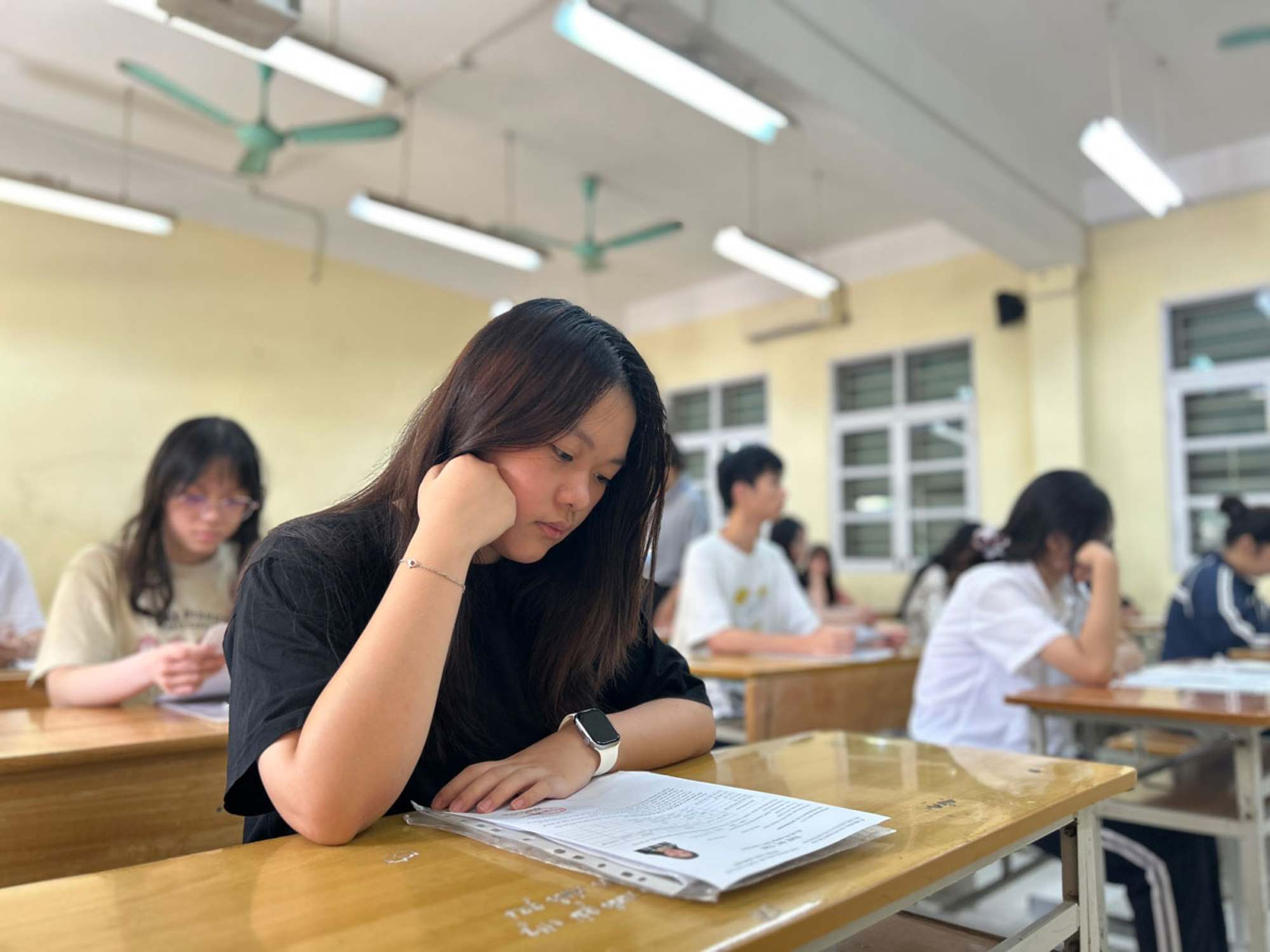 Bỏ danh hiệu học sinh tiên tiến, đổi mới cách đánh giá. Ảnh: Trang Hà