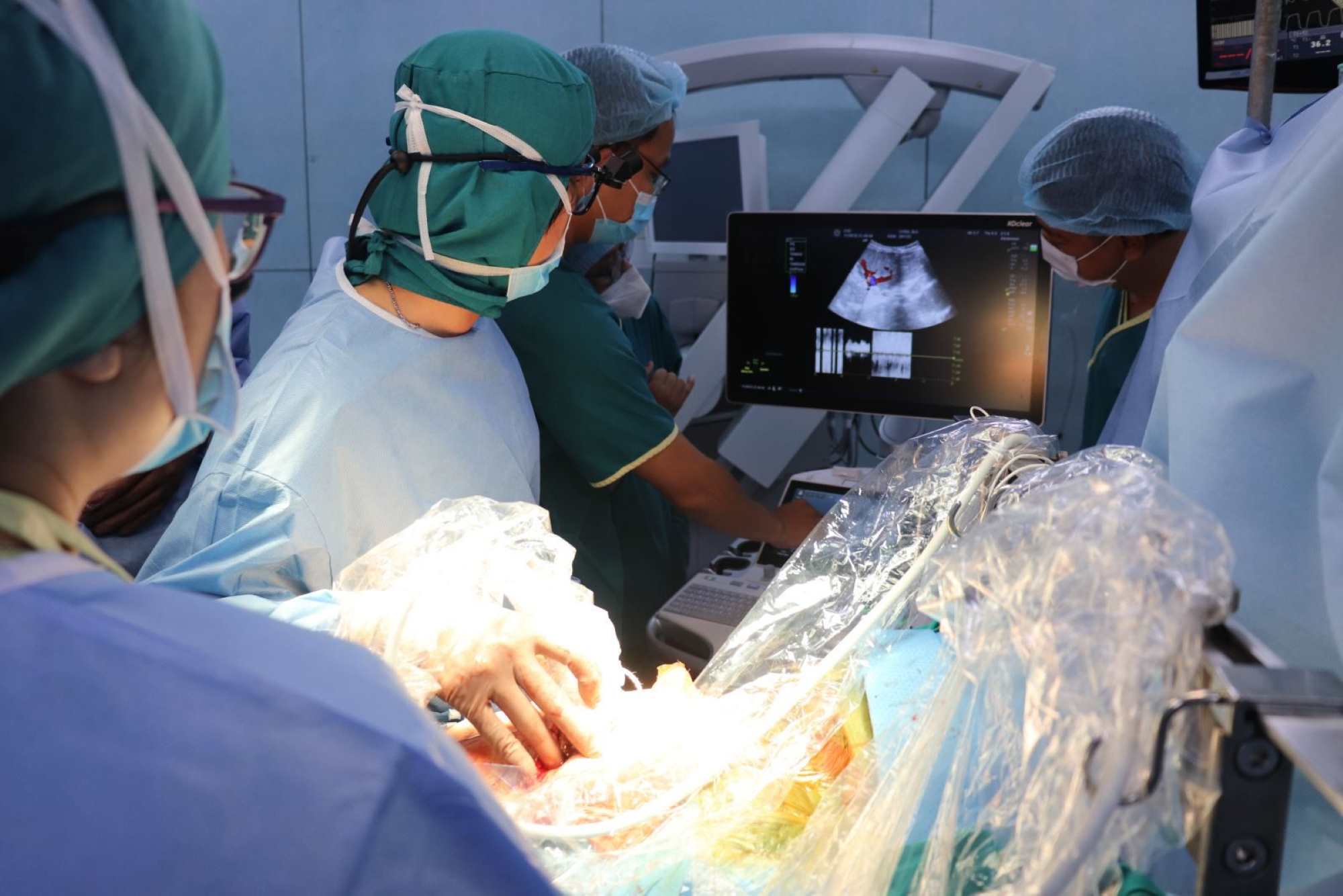 Children's Hospital 2 is one of the first pediatric hospitals to perform kidney and liver transplants for children very early. Photo: Provided by the hospital