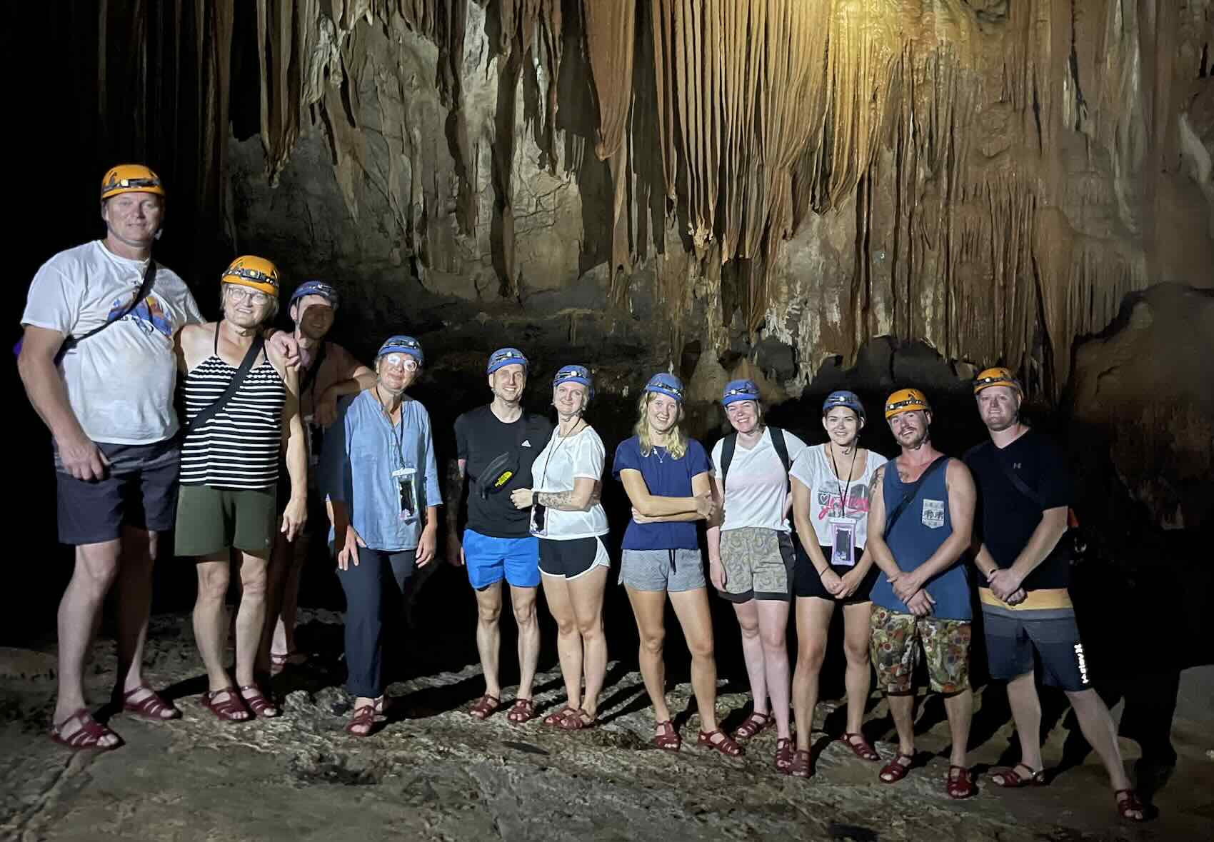 International tourists visit Phong Nha Cave. Photo: Phong Nha - Ke Bang