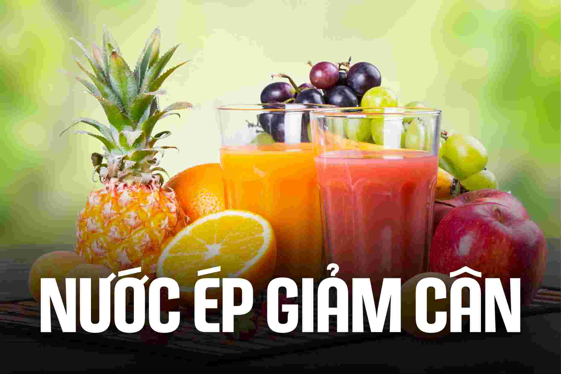 Burn belly fat with these healthy juices