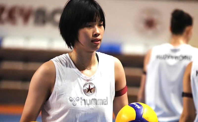 Thanh Thuy is expected to play more in the Turkish volleyball tournament. Photo: Kuzeyboru