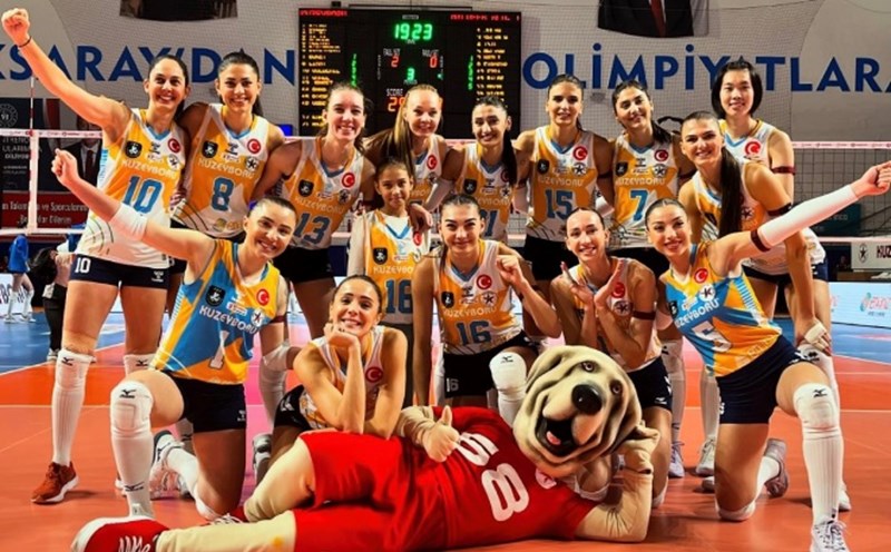 Thanh Thuy's Kuzeyboru Club will face Sigorta Shop in the Turkish Volleyball Championship. Photo: Kuzeyboru