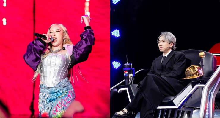 Queen B joined Karik's team after episode 8 of Rap Viet. Photo: Producer.