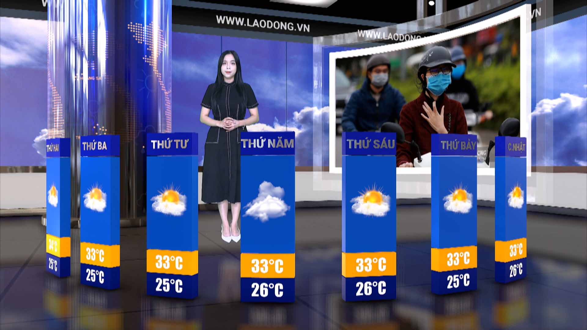 Weather forecast for next week from 11.11 to 17.11