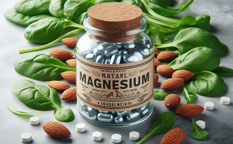 Magnesium has many health benefits, helps regulate blood pressure, and improves sleep quality. Photo - AI: Ngoc Thuy