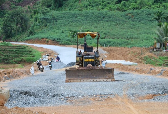 Traffic in the mountainous area of ​​Quang Ngai. Illustration photo: Vien Nguyen