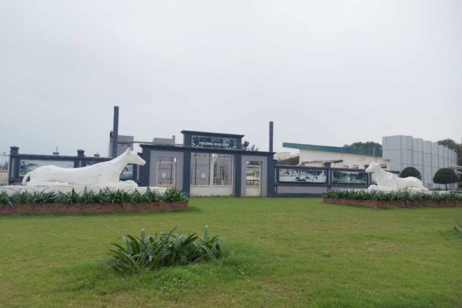 Xuan Thanh Dog Racing Center cannot be put into operation because it has not been licensed to race dogs with betting. Photo: Tran Tuan.