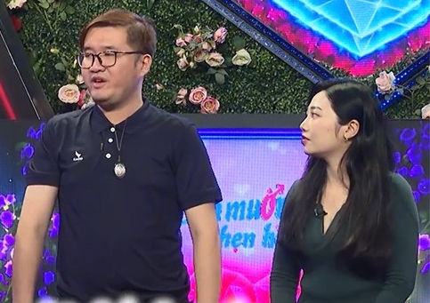 Couple at "You want to date". Photo: Producer.