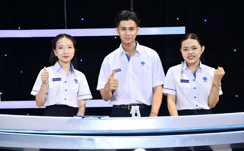 Ho Chi Minh City University of Industry and Trade wins The Moneyverse. Photo: Producer.