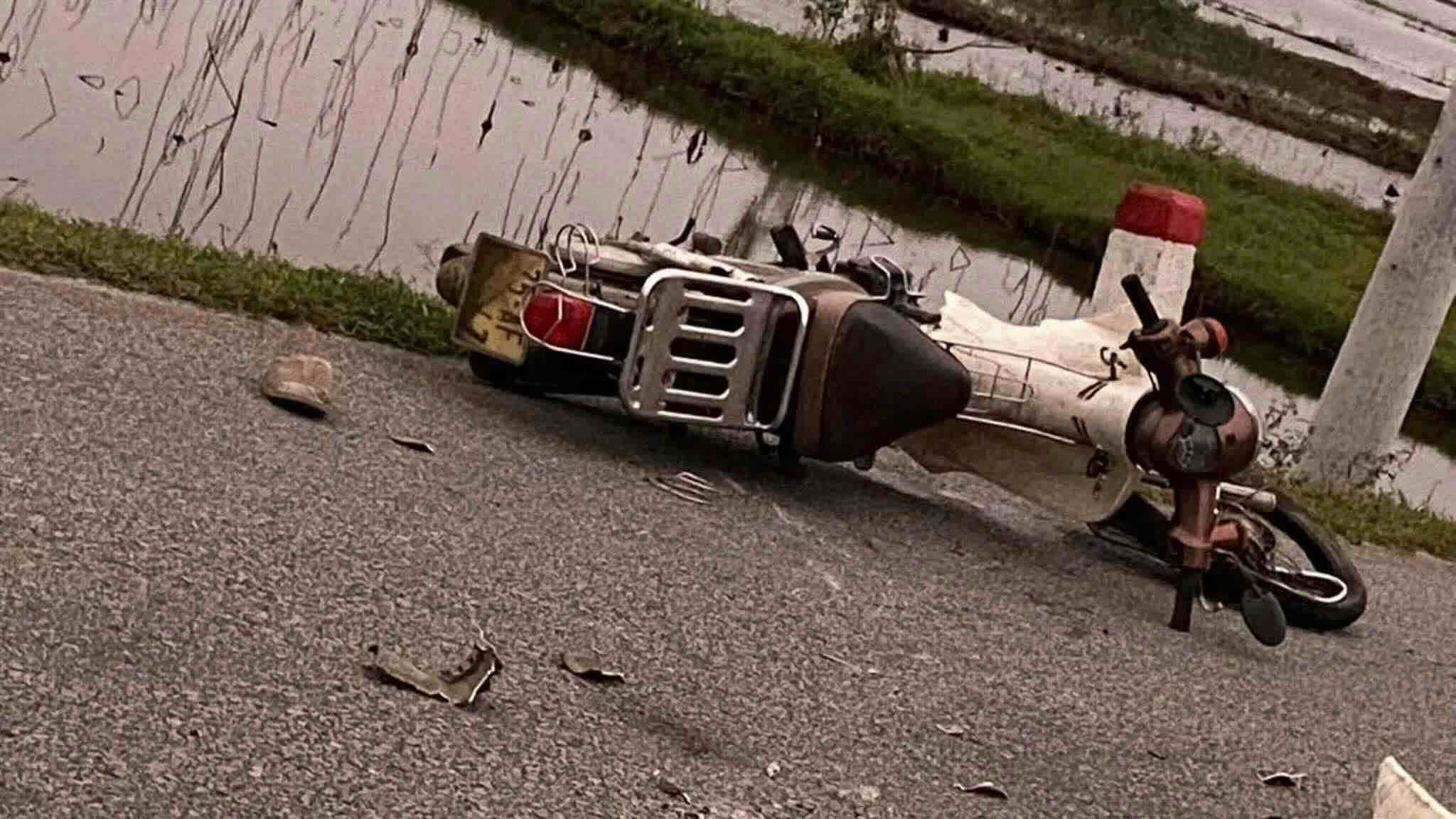 Accident scene. Photo: H. Dung.