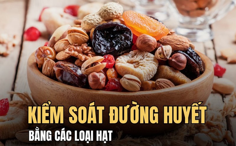 Nuts help stabilize blood sugar thanks to some natural compounds. Graphics: Hoai Lan