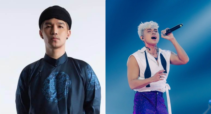 Brother Jun Pham and Cuong Seven. Photo: Artist provided.