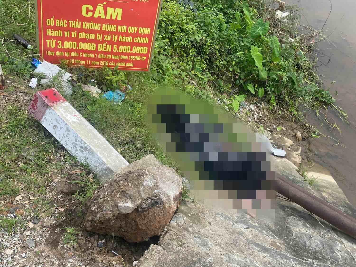 Accident scene. Photo: Q. An.