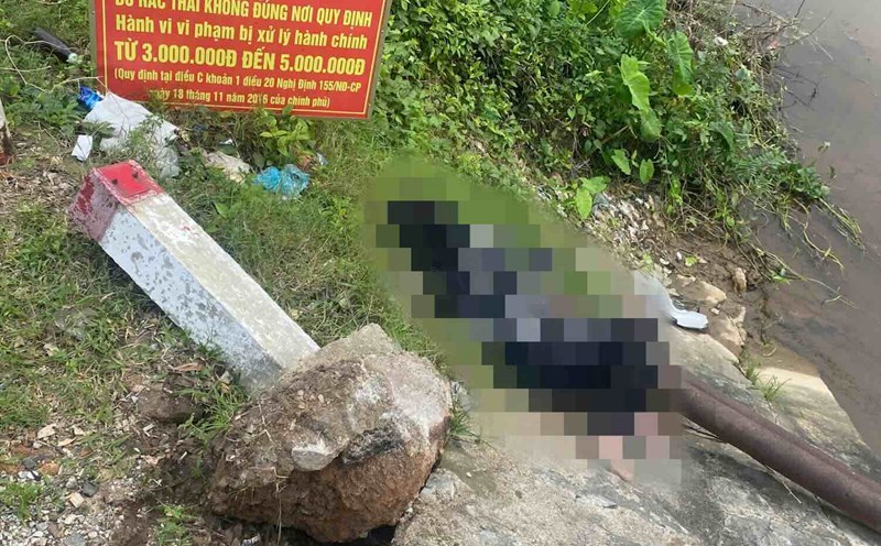 Accident scene. Photo: Q. An.