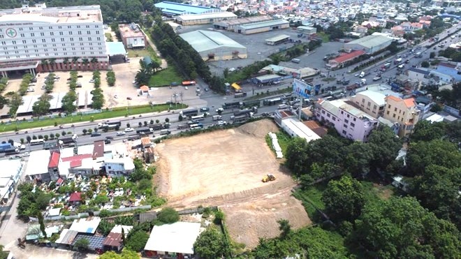 Huong Lo 2 Road Project in Bien Hoa City connects with National Highway 51. Photo: HAC