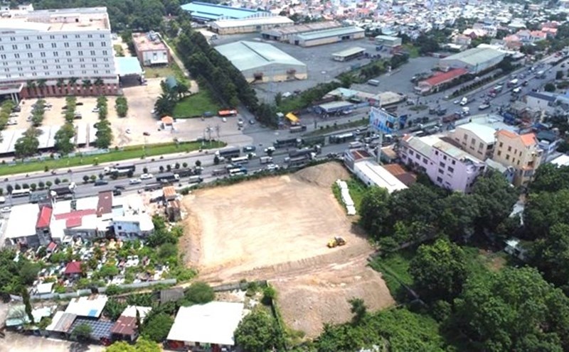 Huong Lo 2 Road Project in Bien Hoa City connects with National Highway 51. Photo: HAC