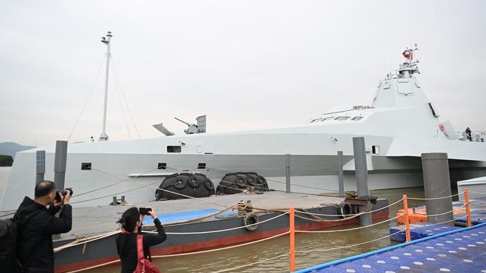 China's Killer Whale unmanned warship. Photo: Xinhua