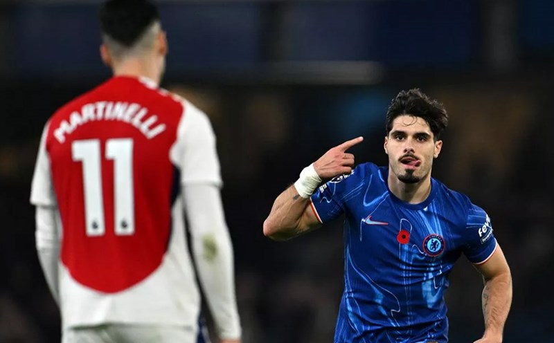 Chelsea showed no fear against Arsenal in the London Derby. Photo: AFP