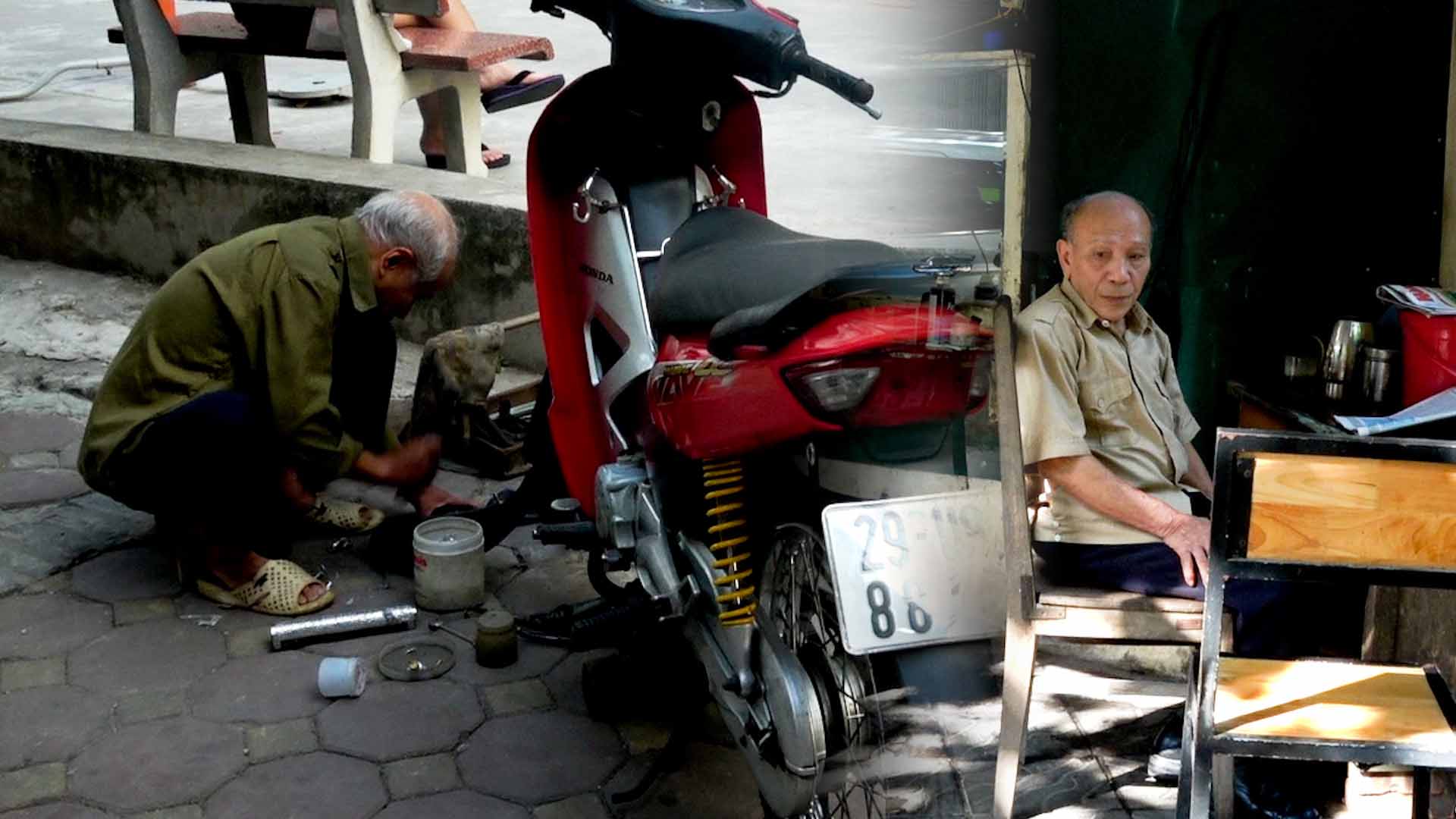 80 years old still struggling to make a living because of low pension