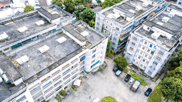 Apartment building 91B in Can Tho