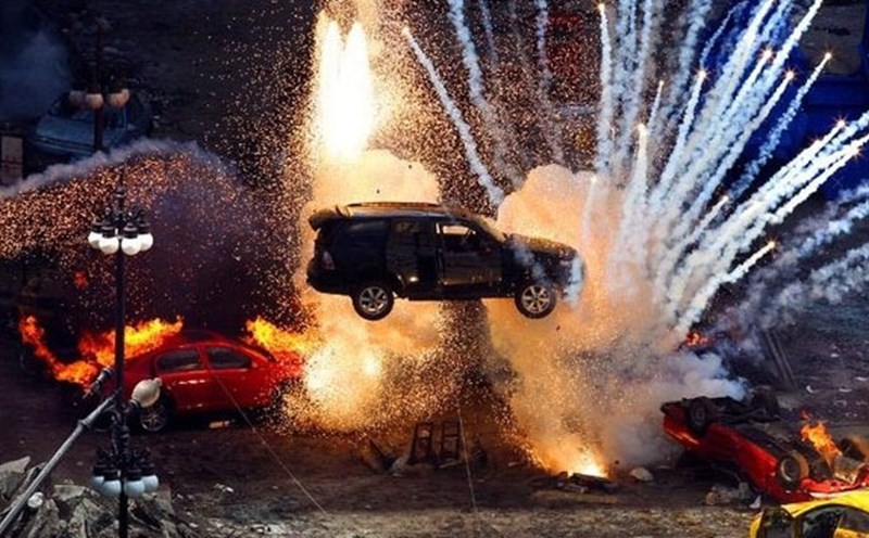 Transformers: Dark of the Moon has 532 destroyed cars. Photo: Producer