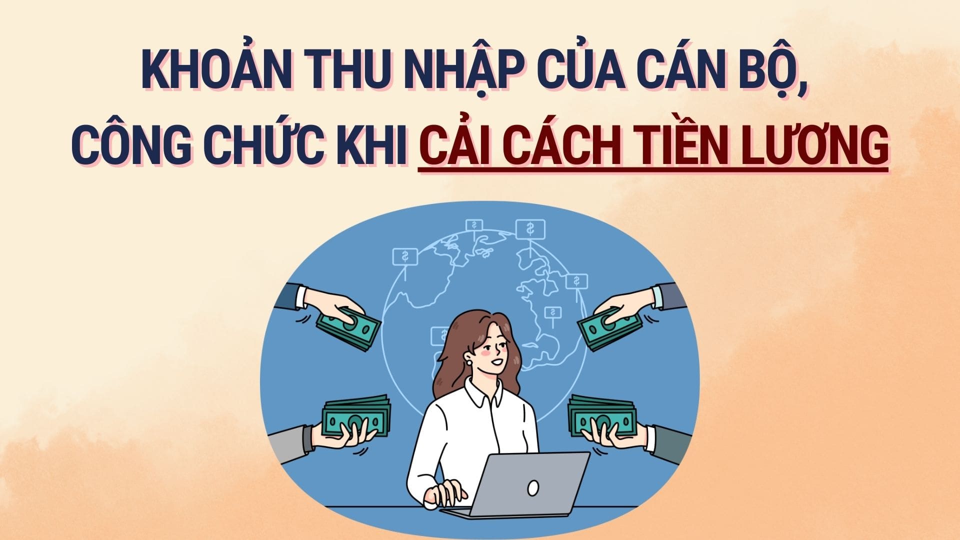 Besides salary, what other income will civil servants have after 2026? Graphics: Hoang Le