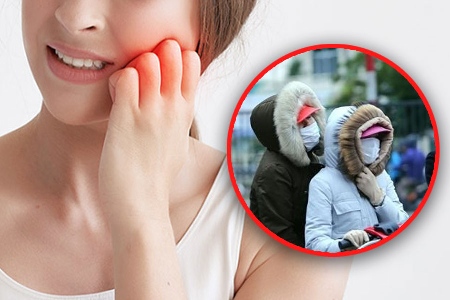How to relieve gum and tooth pain in cold weather. Graphics: Tuan Anh.
