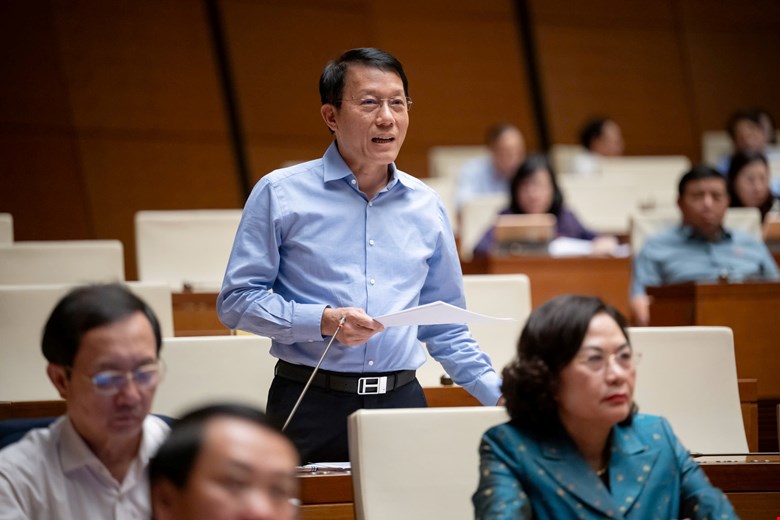 The Minister of Public Security said that false information has very serious consequences. Photo: Quochoi.vn