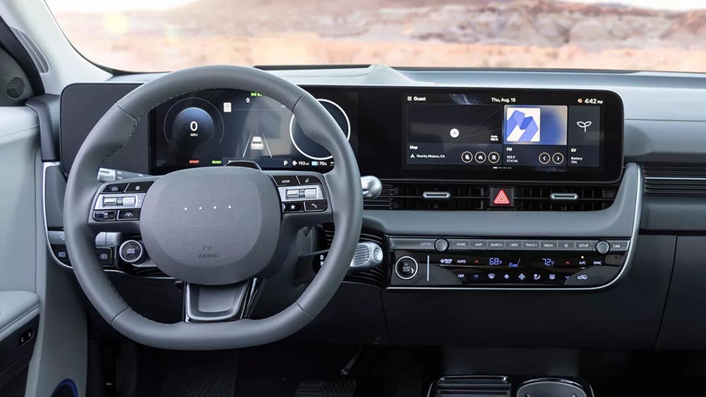 Consumers in the US are starting to get bored with integrated touch screen technology. Photo: Hyundai