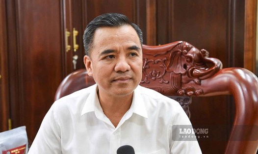Ông Nguyễn Đình Phương, Phó Giám đốc Sở TNMT tỉnh Bắc Ninh bị UBKT Tỉnh ủy Bắc Ninh đề nghị xem xét thi hành kỷ luật. Ảnh: Vân Trường