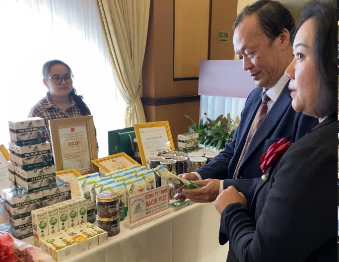 Many OCOP products in Lam Ha district are of high quality and well received by the market. Photo: Pham Quang