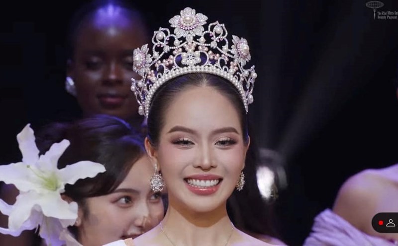 Miss Thanh Thuy is the first Vietnamese representative to win the Miss International title. Photo: Golden Lotus.