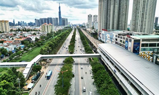 Thời tiết Nam Bộ ngày nắng. Ảnh: Anh Tú