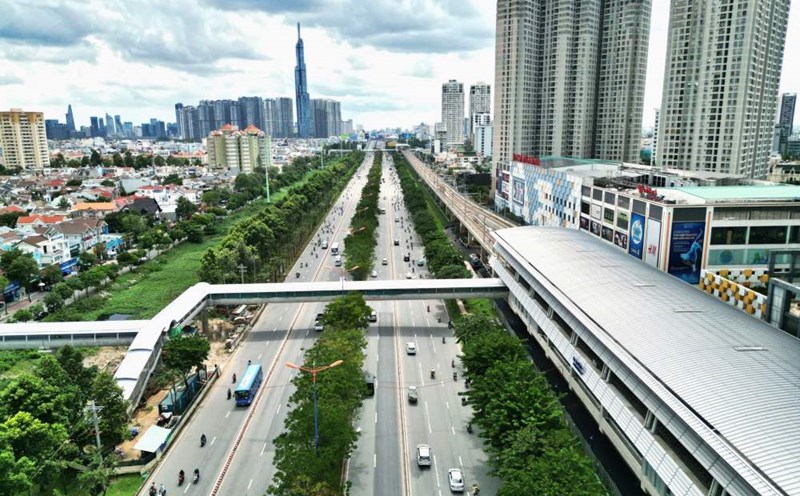 Sunny weather in the South. Photo: Anh Tu