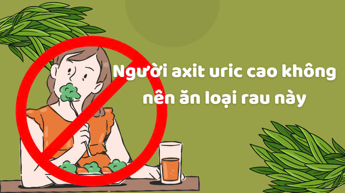 People with high uric acid should not eat this vegetable