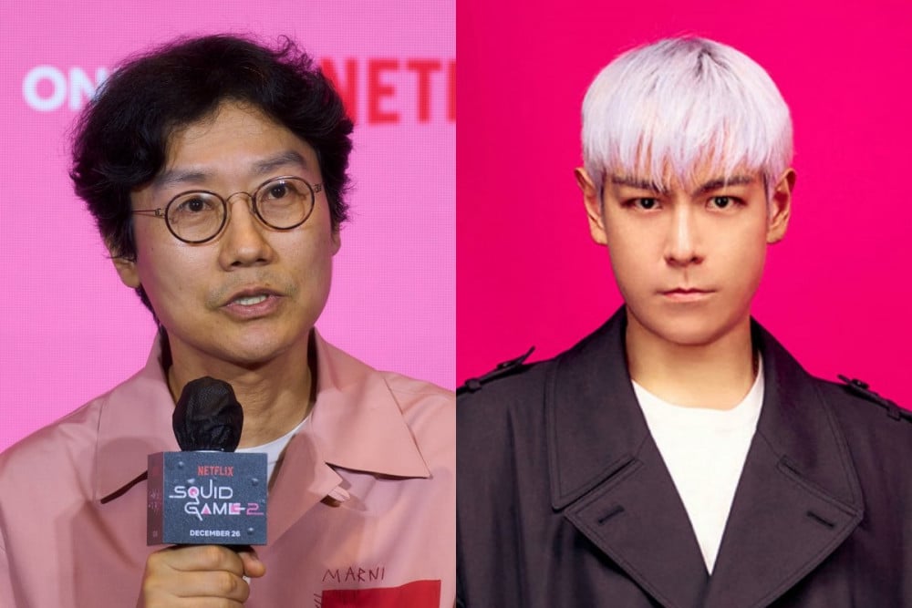 "Squid Game" director Hwang Dong Hyuk talks about T.O.P. Photo: Naver
