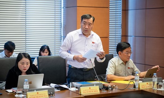 Đại biểu Thạch Phước Bình (Đoàn Trà Vinh). Ảnh: Phạm Thắng