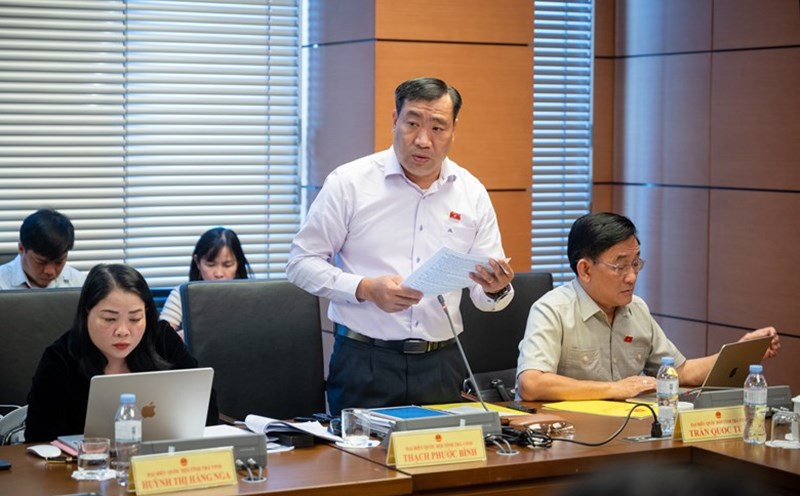 Delegate Thach Phuoc Binh (Tra Vinh delegation). Photo: Pham Thang