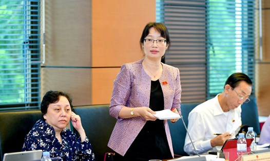 Đại biểu Trần Thị Diệu Thúy - Đoàn ĐBQH TP Hồ Chí Minh. Ảnh: Quốc hội