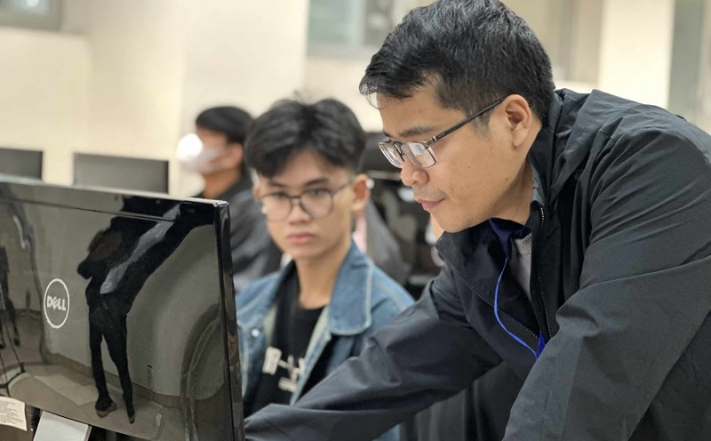 Many candidates choose the results of the ability assessment test and thinking assessment test for university admission. Photo: Van Trang