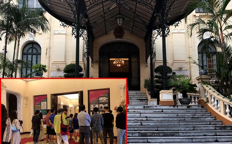 The Bac Bo Palace building attracted a large number of tourists when it first opened.