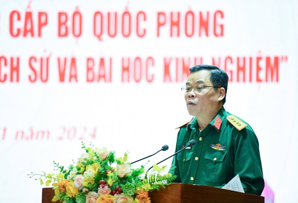 PGS.TS Nguyen Van Sau - Pho Vien truong Vien Lich su quan su - cho biet, du kien co 3 nhan chung lich su truc tiep tham gia chien dich Binh Gia se tham gia Hoi thao. Anh: T.Vuong