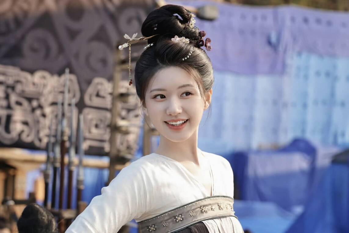 Chinese actress Zhao Lusi. Photo: Weibo